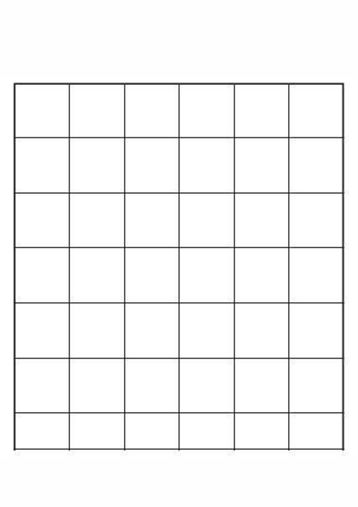 1 Inch Graph Paper Printable