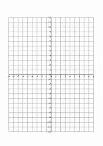 coordinate graph paper templates