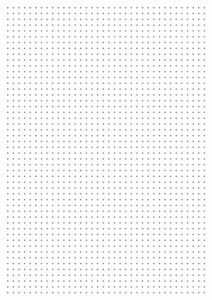 dot grid paper template