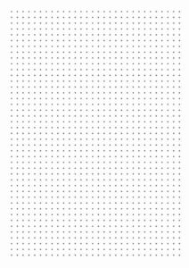 dot grid paper template word