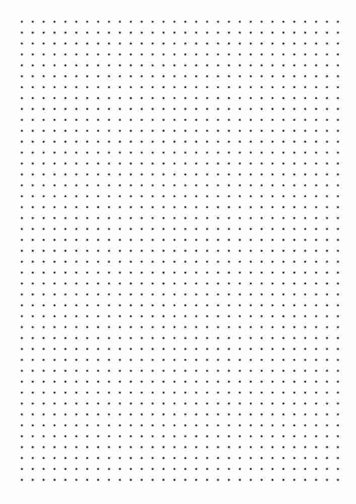 Dot Grid Paper Printable Template Download in PDF