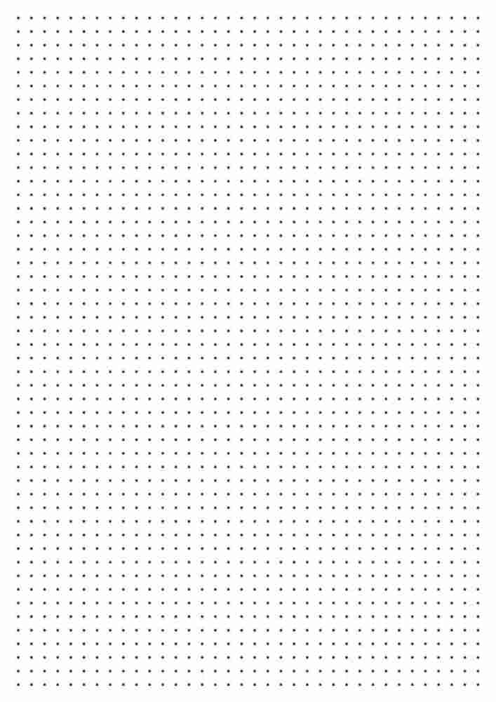 Dot Grid Paper Printable Template Download in PDF