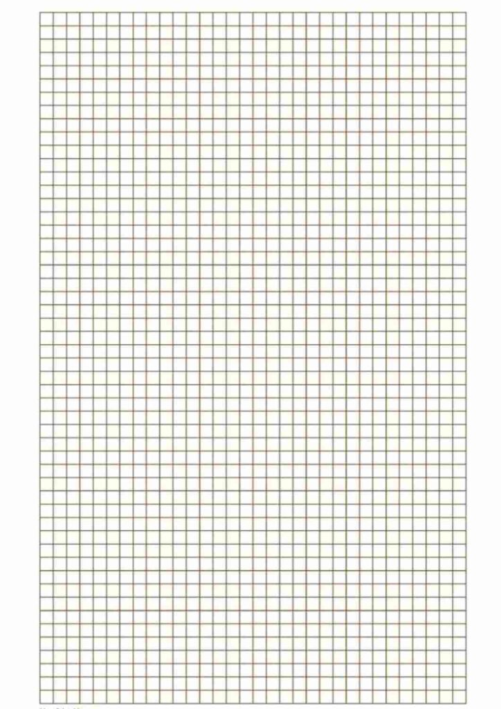 graph paper template word