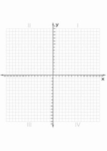 Graph Paper with X Axis and Y Axis Template word