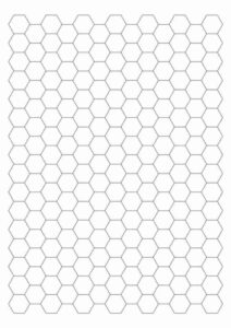 hexagonal graph paper