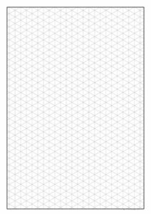 Isometric graph paper 